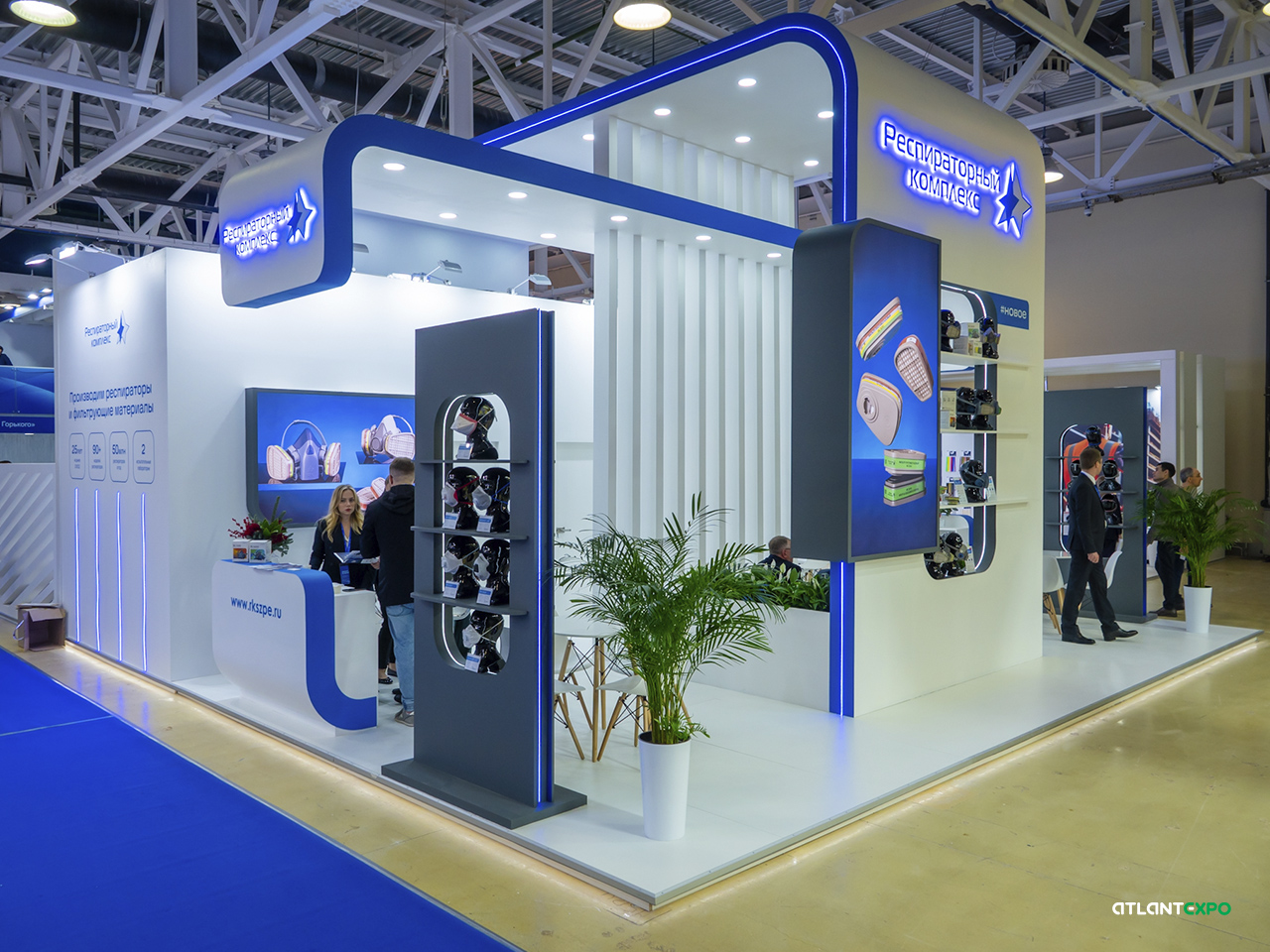 ВЫСТАВОЧНЫЙ СТЕНД РЕСПИРАТОРНЫЙ КОМПЛЕКС. ВЫСТАВКА "БИОТ-2023", ЦВК ЭКСПОЦЕНТР