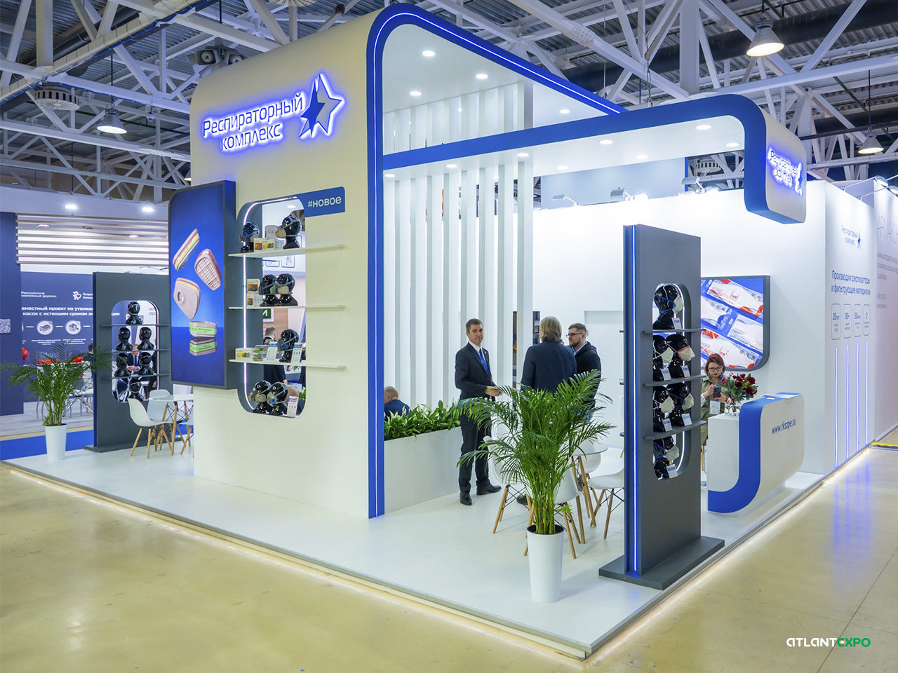 ВЫСТАВОЧНЫЙ СТЕНД РЕСПИРАТОРНЫЙ КОМПЛЕКС. ВЫСТАВКА "БИОТ-2023", ЦВК ЭКСПОЦЕНТР