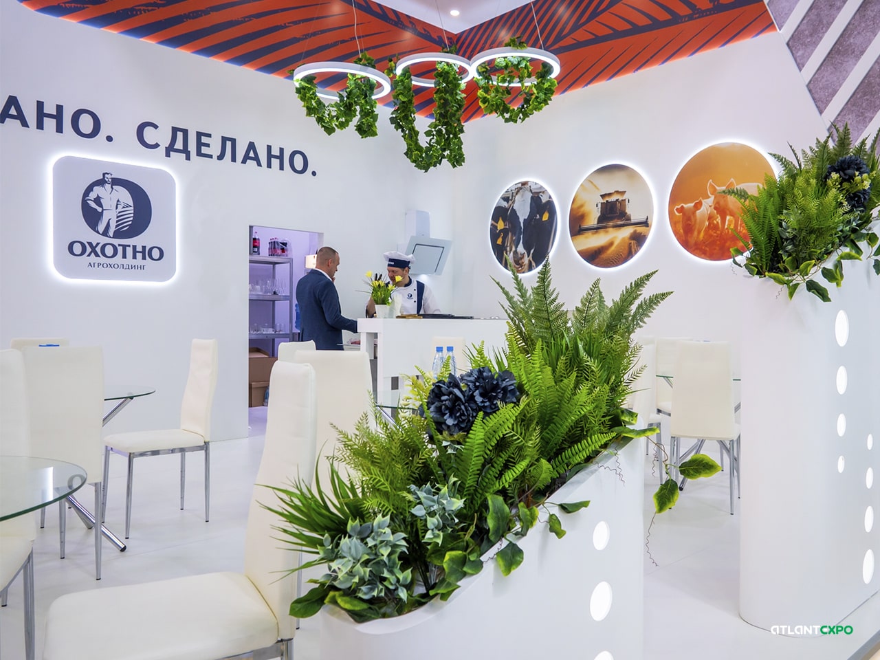 ВЫСТАВОЧНЫЙ СТЕНД ОХОТНО. ВЫСТАВКА "ПРОДЭКСПО-2024", ЦВК ЭКСПОЦЕНТР