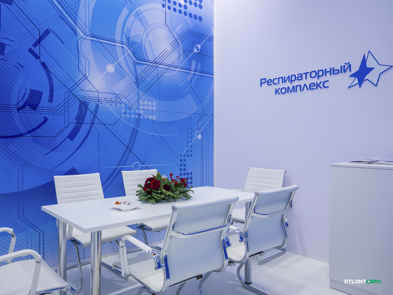 ВЫСТАВОЧНЫЙ СТЕНД РЕСПИРАТОРНЫЙ КОМПЛЕКС. ВЫСТАВКА "БИОТ-2023", ЦВК ЭКСПОЦЕНТР